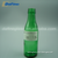140ml Green Korean-Style Alcohol Glass Bottles/ Liquor & Spirit Bottles with Aluminum Caps